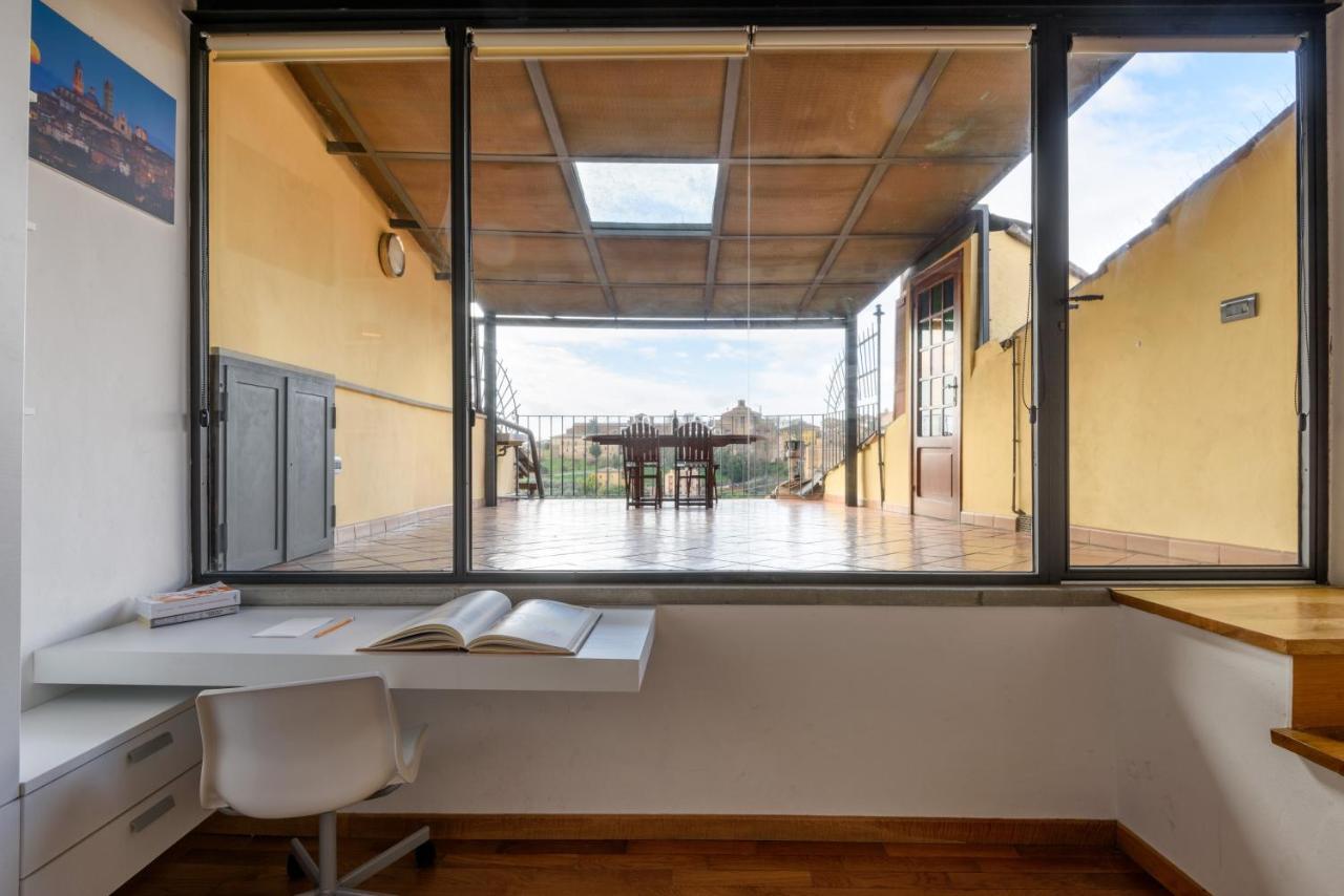 Appartamento Panoramico San Martino 12 Сиена Экстерьер фото