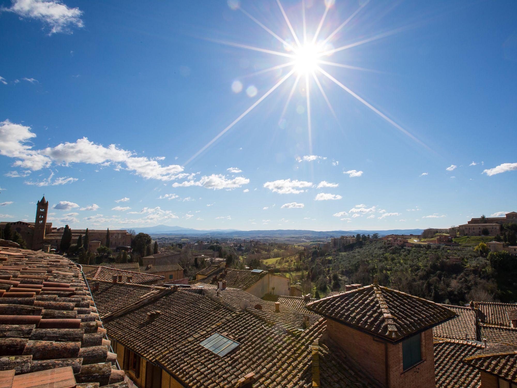 Appartamento Panoramico San Martino 12 Сиена Экстерьер фото