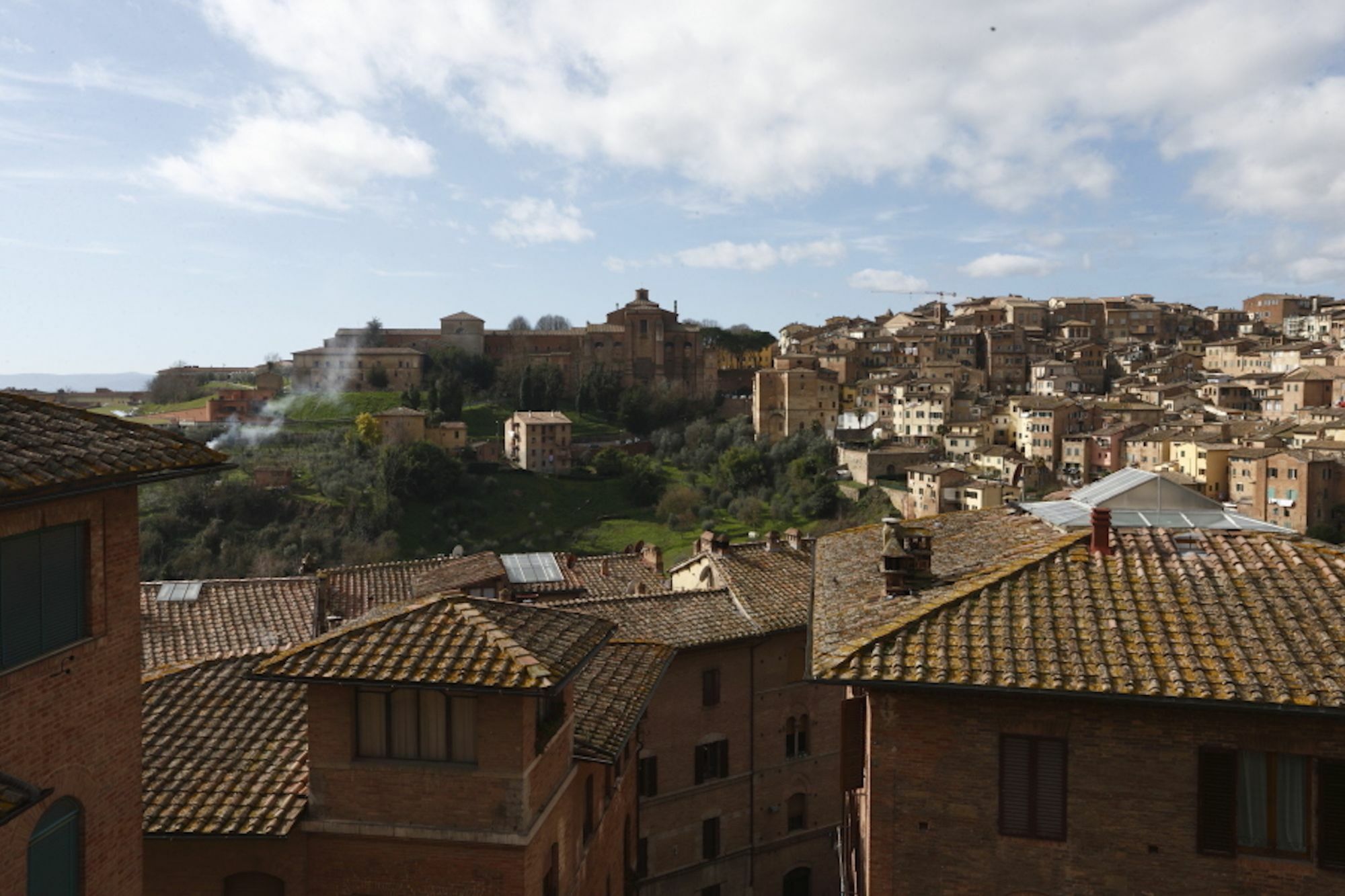Appartamento Panoramico San Martino 12 Сиена Экстерьер фото